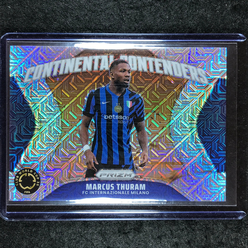 2025 Prizm FIFA Club World Cup MARCUS THURAM Continental Contenders Mojo 19/25