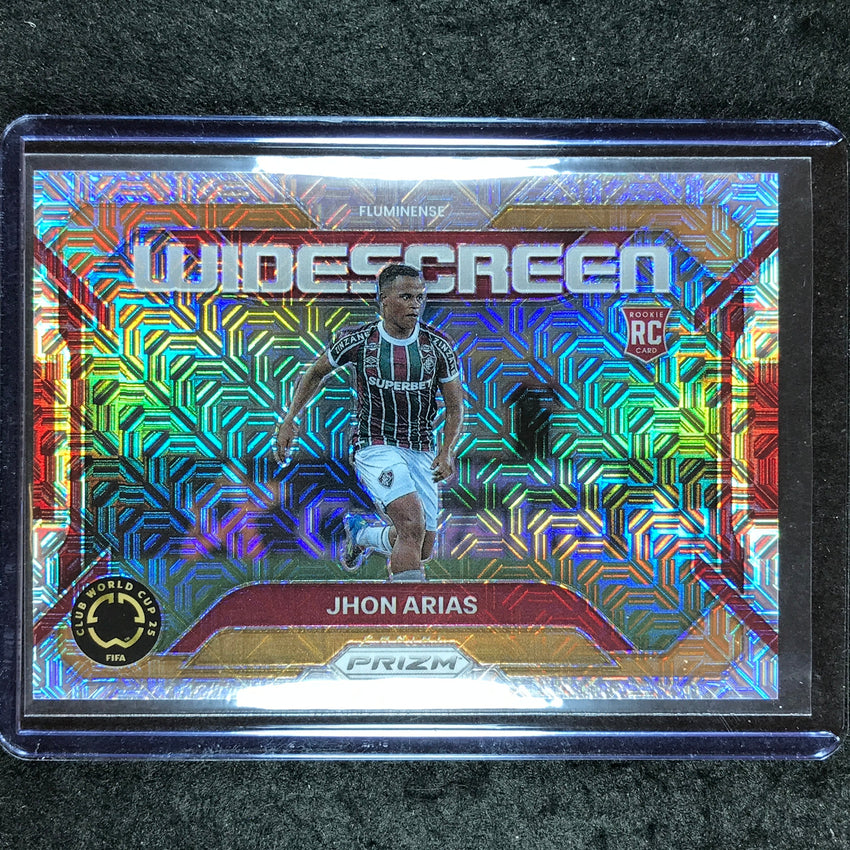 2025 Prizm FIFA Club World Cup JHON ARIAS Widescreen Rookie Mojo 17/25 #13