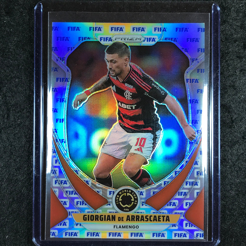 2025 Prizm FIFA Club World Cup GIORGIAN DE ARRASCAETA Base Logo 1/20 #106