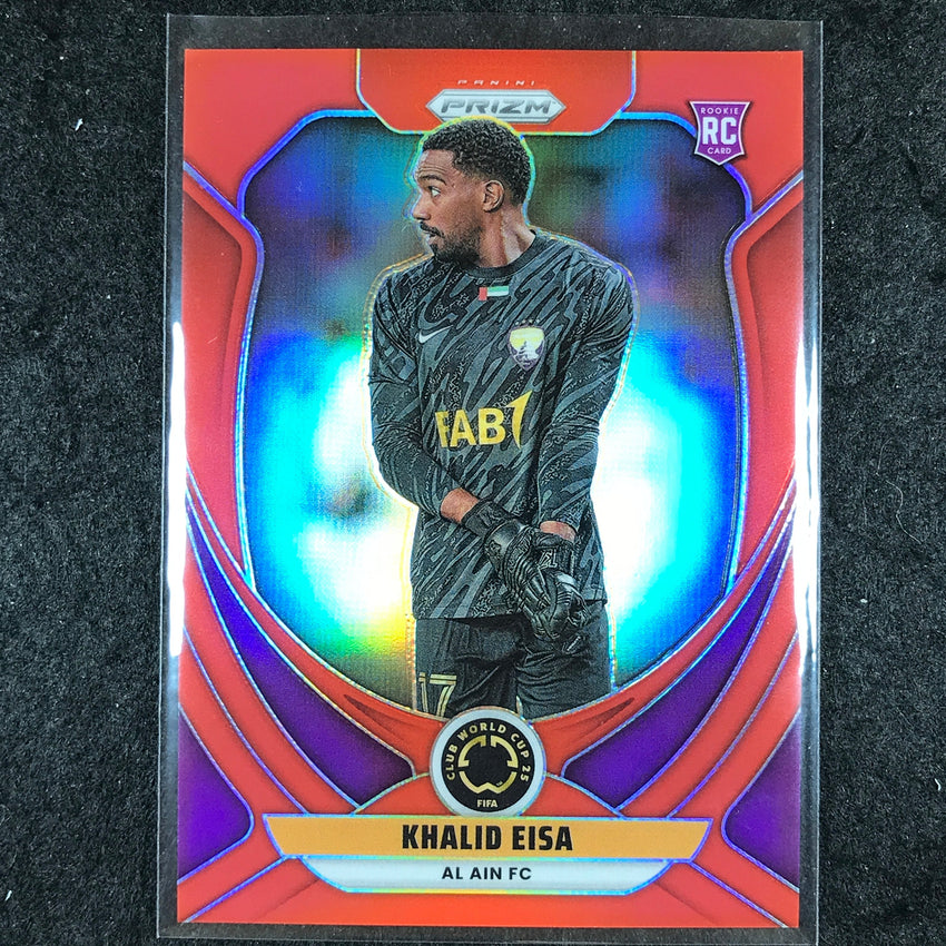 2025 Prizm FIFA Club World Cup KHALID EISA Rookie Red /199 #7