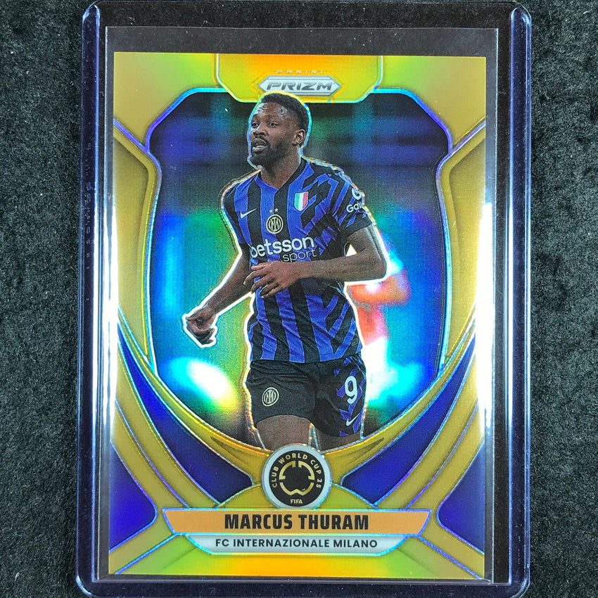 2025 Prizm FIFA Club World Cup MARCUS THURAM Base Gold 2/10 #92