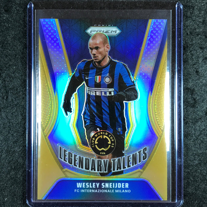 2025 Prizm FIFA Club World Cup WESLEY SNEIJDER Legendary Talents Gold 3/10 #7
