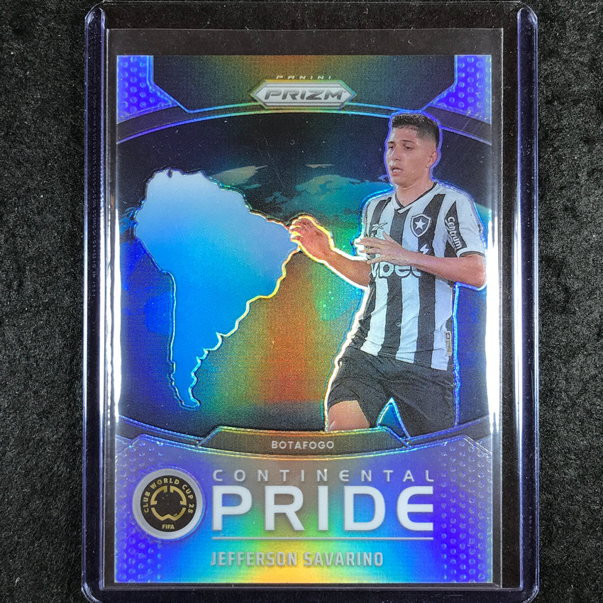2025 Prizm FIFA Club World Cup JEFFERSON SAVARINO Continental Pride SP #4