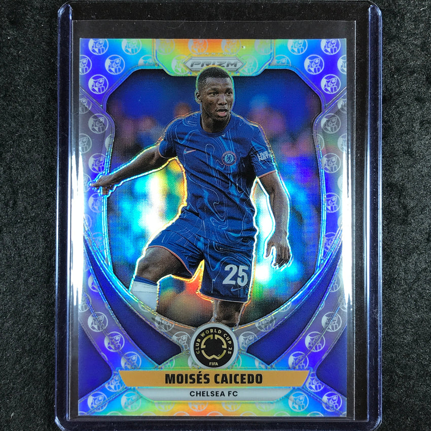 2025 Prizm FIFA Club World Cup MOISES CAICEDO White Knight SSP #70