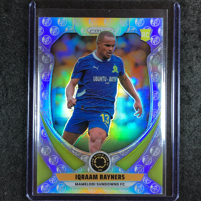 2025 Prizm FIFA Club World Cup IQRAAM RAYNERS Rookie White Knight SSP #128