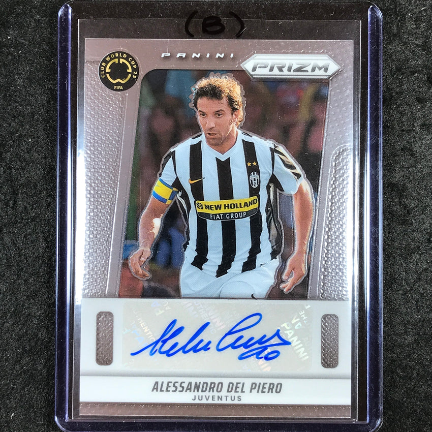 2025 Prizm FIFA Club World Cup ALESSANDRO DEL PIERO Flashback Auto Base #ADP (B)