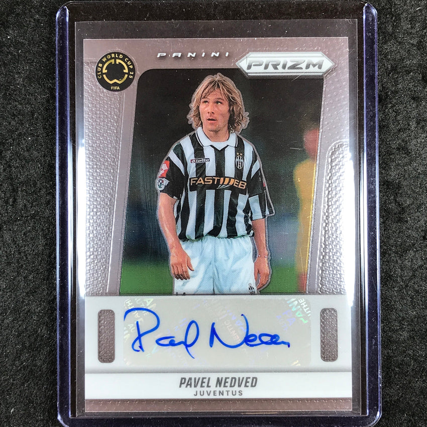 2025 Prizm FIFA Club World Cup PAVEL NEDVED Flashback Autographs Base #PN