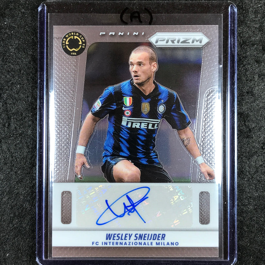 2025 Prizm FIFA Club World Cup WESLEY SNEIJDER Flashback Autographs Base #WS (A)