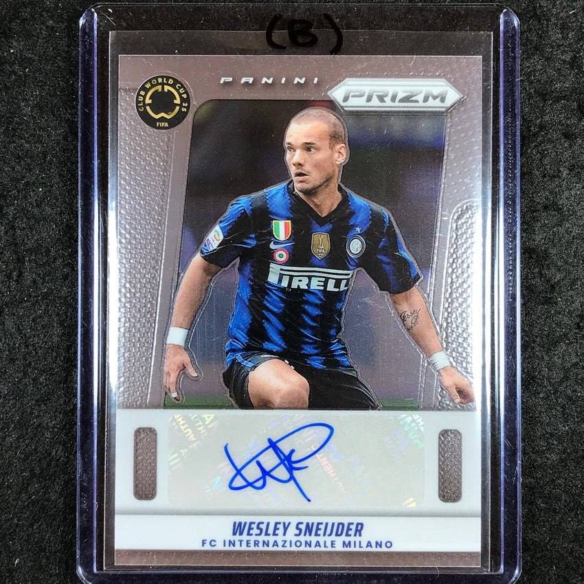 2025 Prizm FIFA Club World Cup WESLEY SNEIJDER Flashback Autographs Base #WS (B)