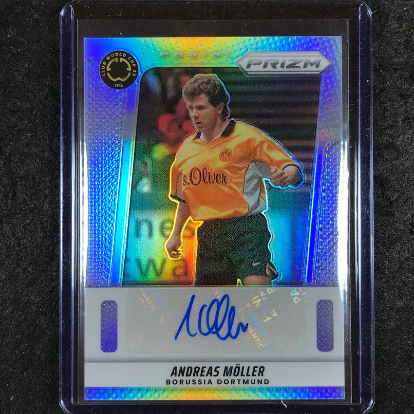2025 Prizm FIFA Club World Cup ANDREAS MOLLER Flashback Autographs Silver 27/99