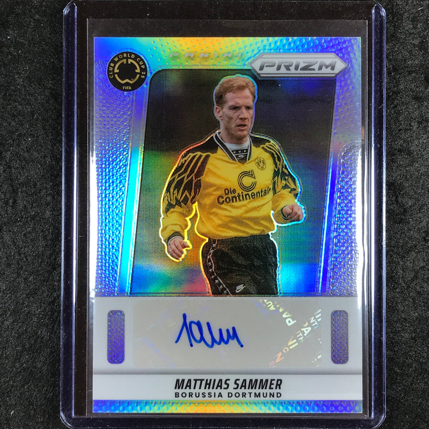 2025 Prizm FIFA Club World Cup MATTHIAS SAMMER Flashback Autographs Silver 5/99