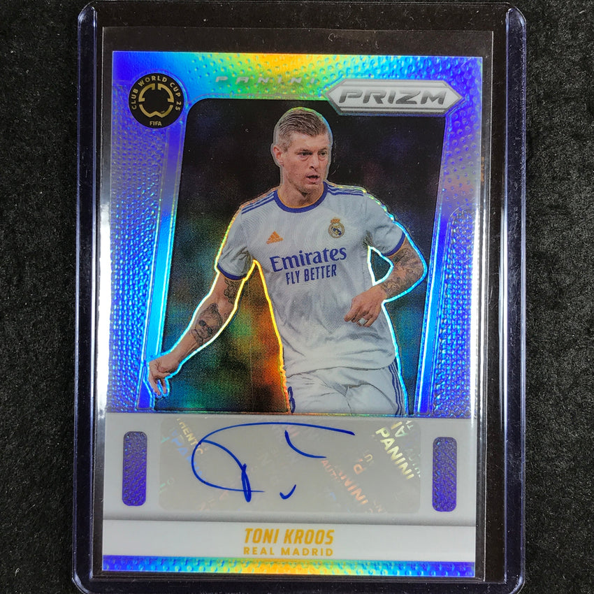 2025 Prizm FIFA Club World Cup TONI KROOS Flashback Autographs Silver 42/99