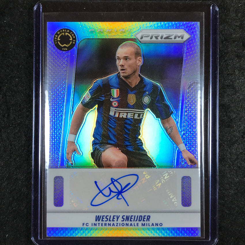2025 Prizm FIFA Club World Cup WESLEY SNEIJDER Flashback Autographs Silver 40/99