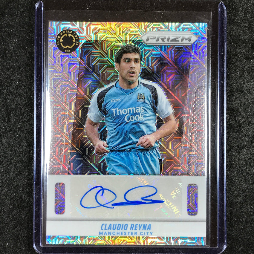 2025 Prizm FIFA Club World Cup CLAUDIO REYNA Flashback Autographs Mojo 11/25