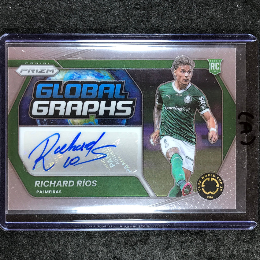 2025 Prizm FIFA Club World Cup RICHARD RIOS Global Graphs Rookie Auto #RR (A)