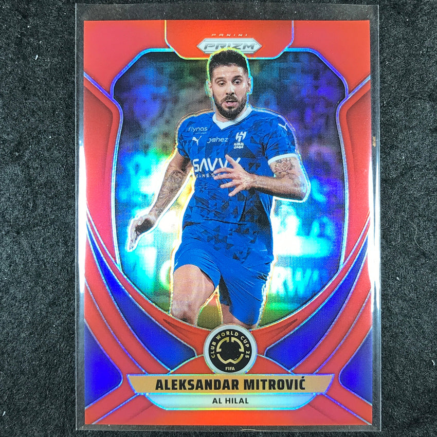 2025 Prizm FIFA Club World Cup ALEKSANDAR MITROVIC Red /199 #13