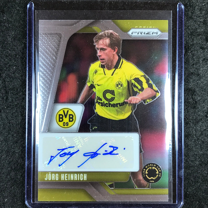 2025 Prizm FIFA Club World Cup JORG HEINRICH Signatures Auto Base #JH