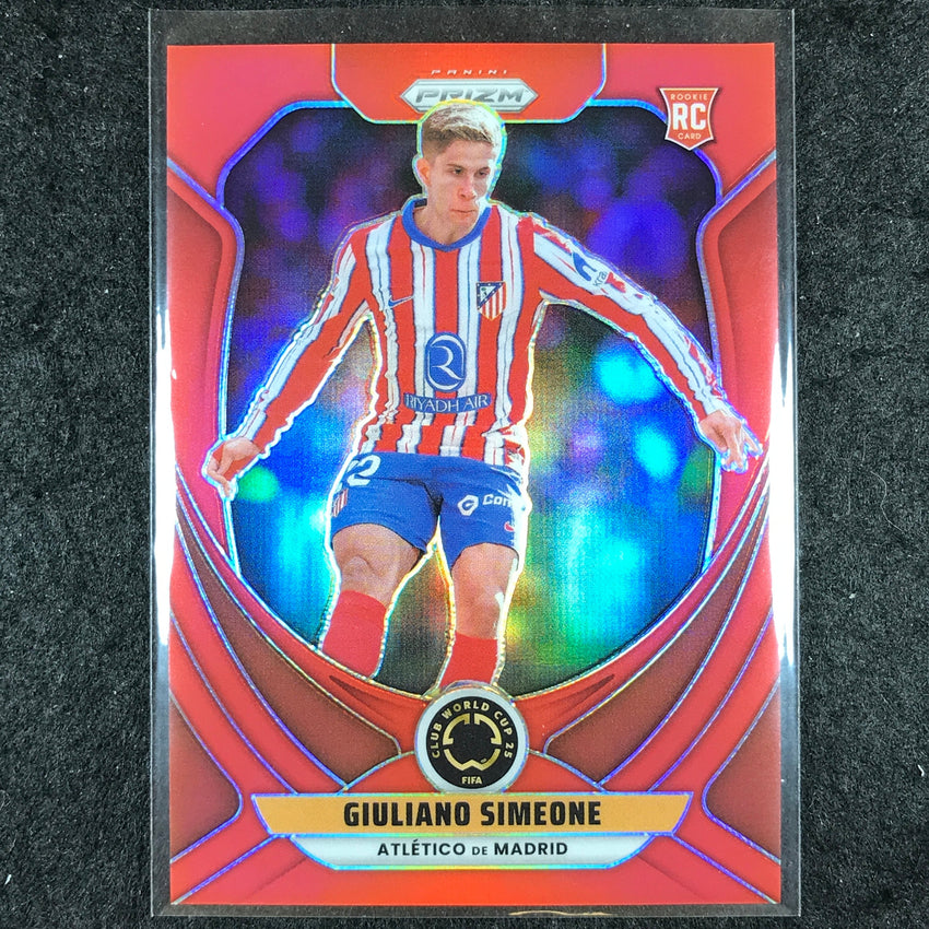 2025 Prizm FIFA Club World Cup GIULIANO SIMEONE Rookie Red /199 #22