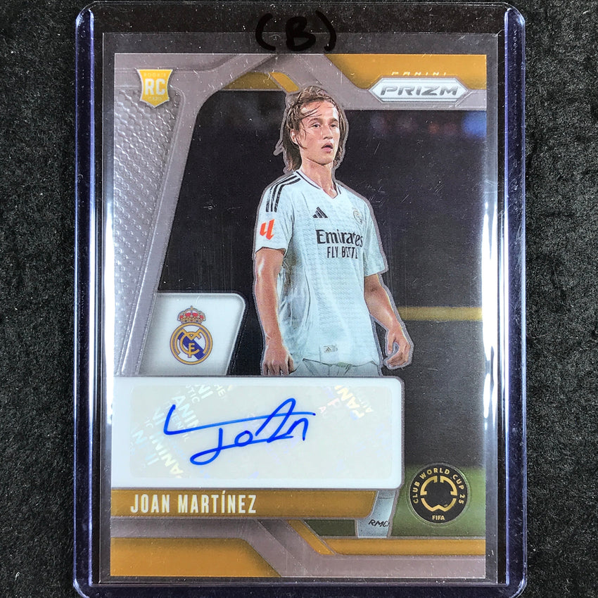 2025 Prizm FIFA Club World Cup JOAN MARTINEZ Signatures Rookie Auto Base #JM (B)