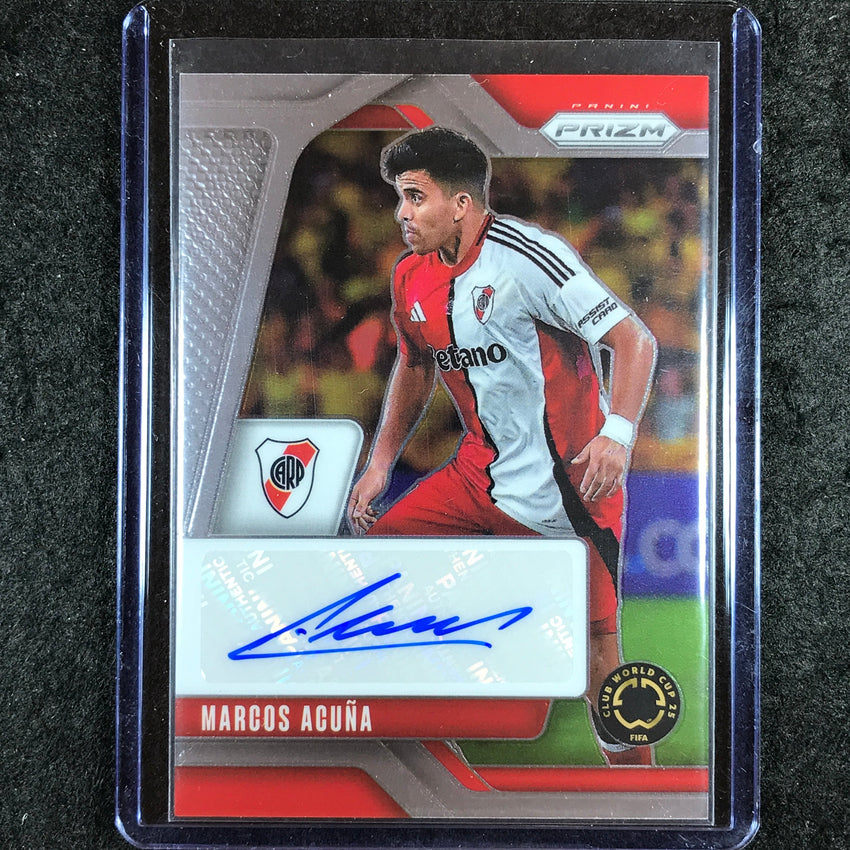 2025 Prizm FIFA Club World Cup MARCOS ACUNA Signatures Auto Base #MA