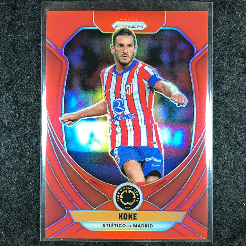 2025 Prizm FIFA Club World Cup KOKE Red /199 #26