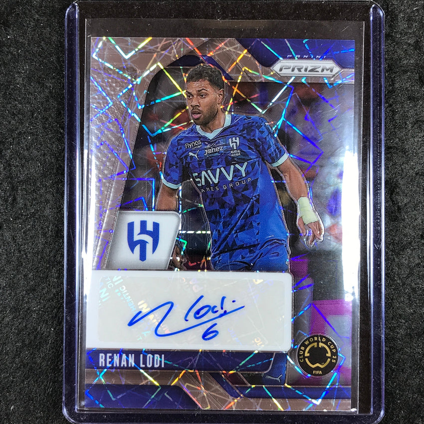 2025 Prizm FIFA Club World Cup RENAN LODI Signatures Auto Velocity #RL