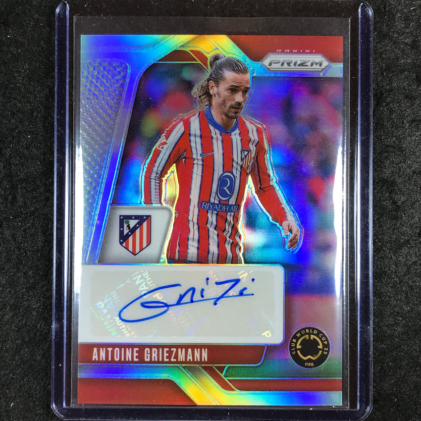 2025 Prizm FIFA Club World Cup ANTOINE GRIEZMANN Signatures Auto Silver 75/99