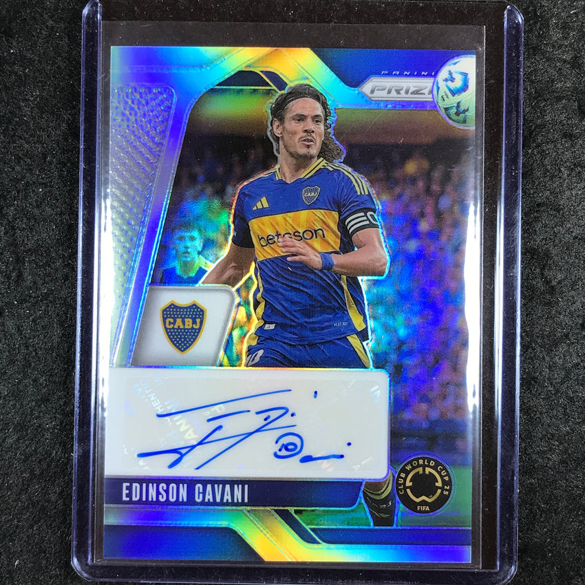 2025 Prizm FIFA Club World Cup EDINSON CAVANI Signatures Auto Silver 25/99