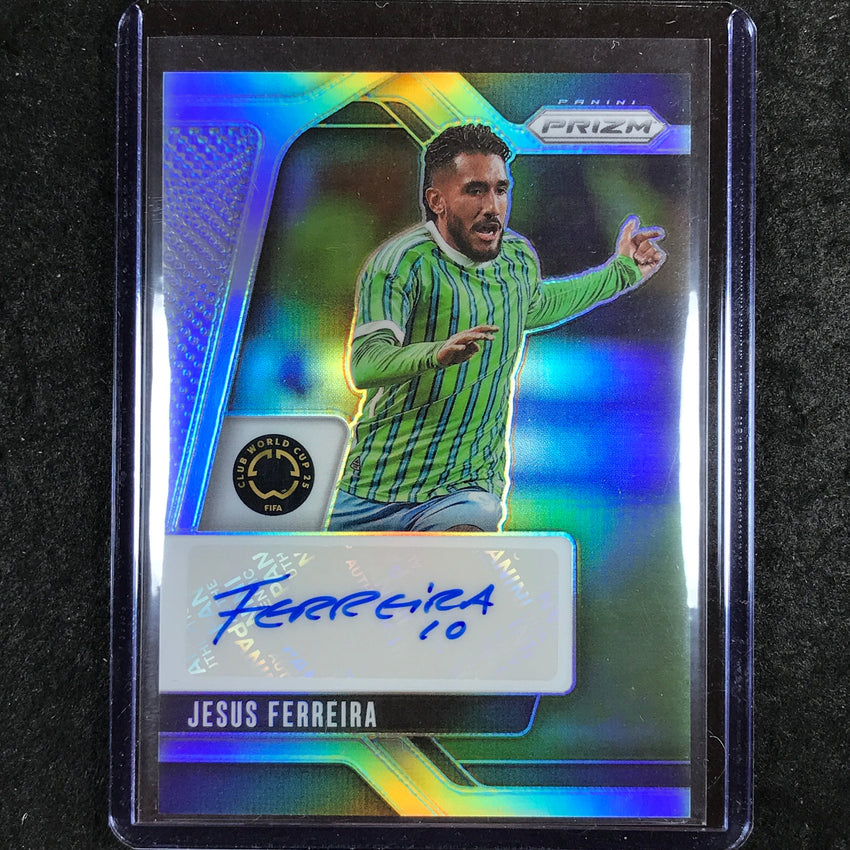 2025 Prizm FIFA Club World Cup JESUS FERREIRA Signatures Auto Silver 8/99