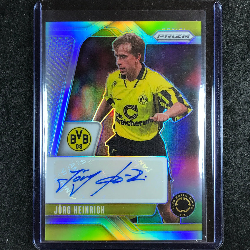 2025 Prizm FIFA Club World Cup JORG HEINRICH Signatures Auto Silver 2/99
