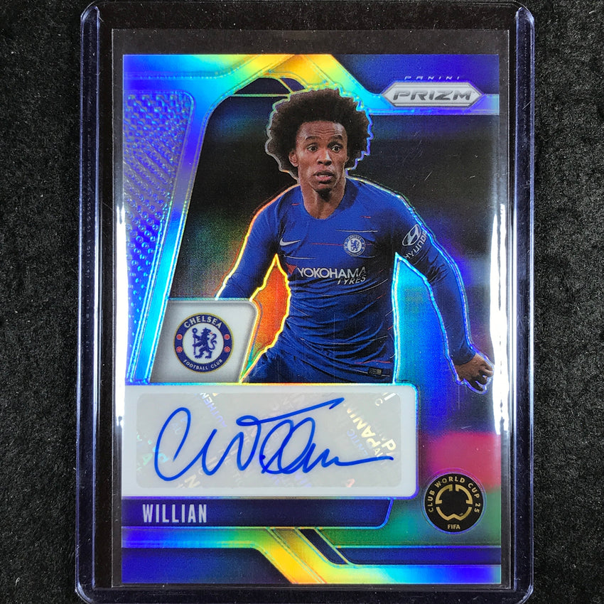 2025 Prizm FIFA Club World Cup WILLIAN Signatures Auto Silver 19/99