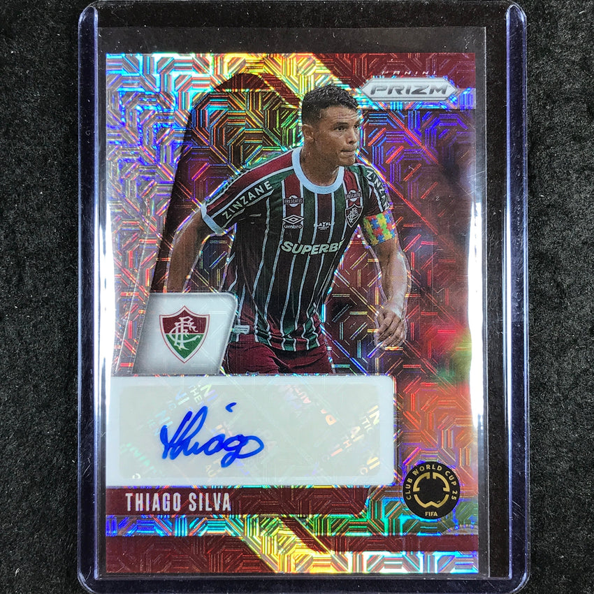 2025 Prizm FIFA Club World Cup THIAGO SILVA Signatures Auto Mojo 2/25