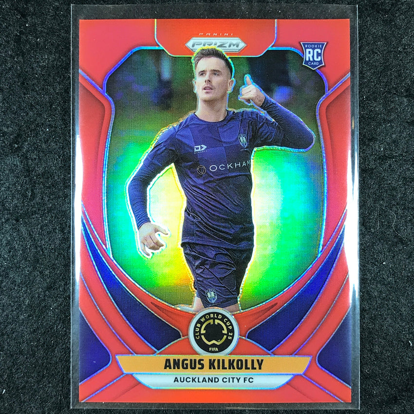 2025 Prizm FIFA Club World Cup ANGUS KILKOLLY Red /199 #30