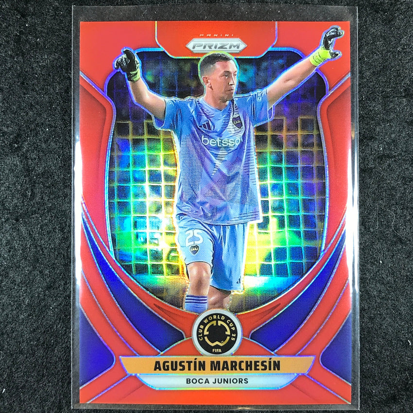 2025 Prizm FIFA Club World Cup AGUSTIN MARCHESIN Red /199 #40