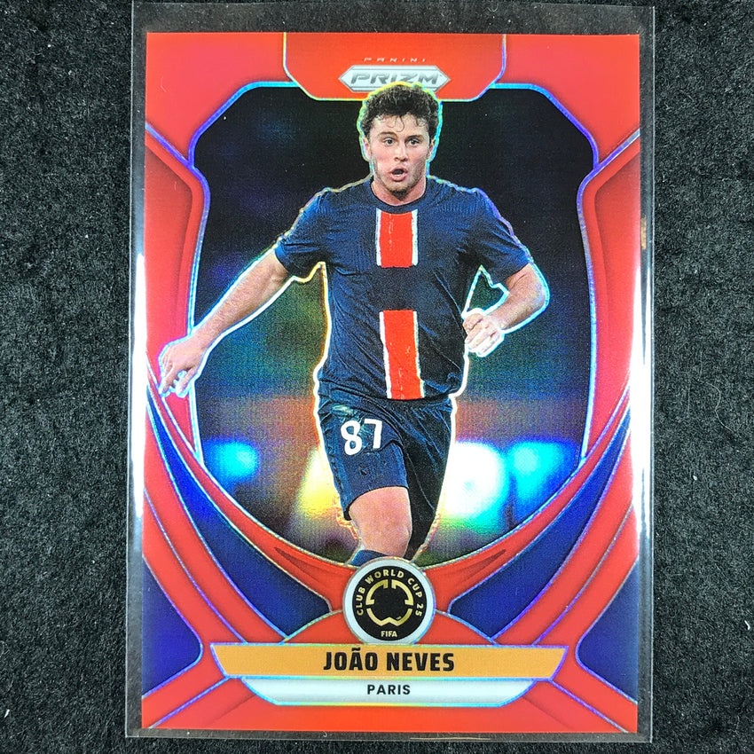 2025 Prizm FIFA Club World Cup JOAO NEVES Red /199 #46
