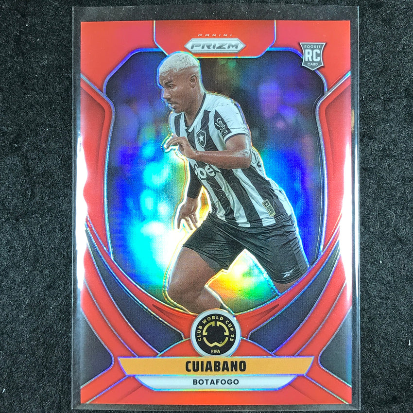 2025 Prizm FIFA Club World Cup CUIABANO Rookie Red /199 #51