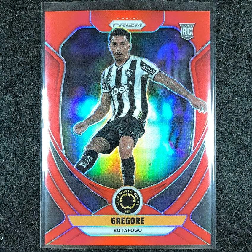 2025 Prizm FIFA Club World Cup GREGORE Rookie Red /199 #52
