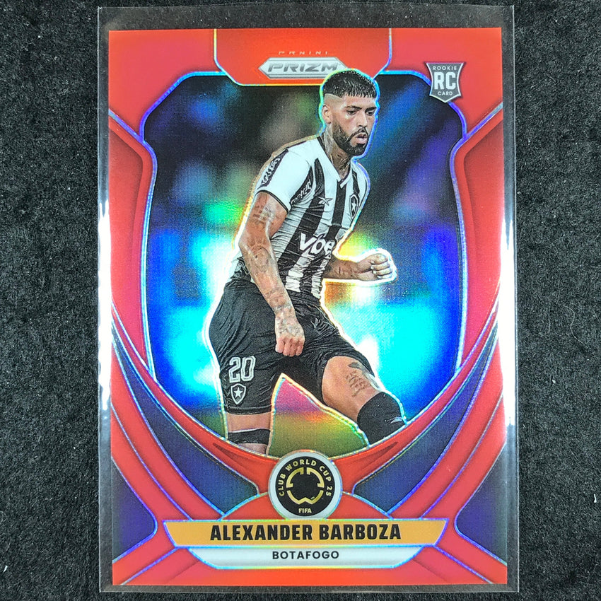 2025 Prizm FIFA Club World Cup ALEXANDER BARBOZA Rookie Red /199 #57