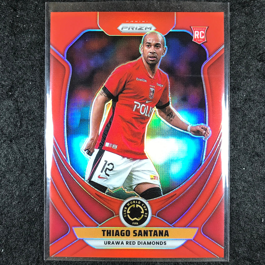 2025 Prizm FIFA Club World Cup THIAGO SANTANA Rookie Red /199 #74