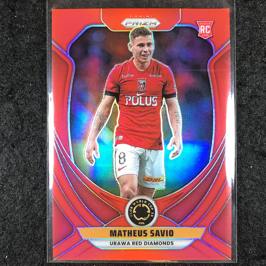 2025 Prizm FIFA Club World Cup MATHEUS SAVIO Rookie Red /199 #78