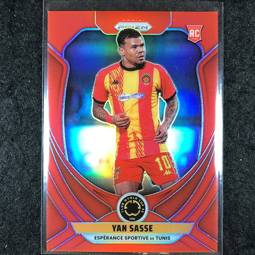 2025 Prizm FIFA Club World Cup YAN SASSE Rookie Red /199 #83