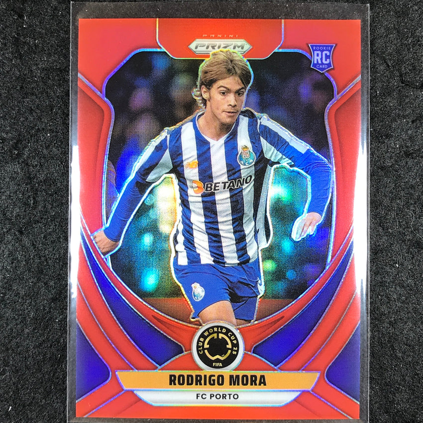 2025 Prizm FIFA Club World Cup RODRIGO MORA Rookie Red /199 #98
