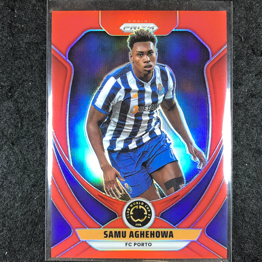 2025 Prizm FIFA Club World Cup SAMU AGHEHOWA Red /199 #99