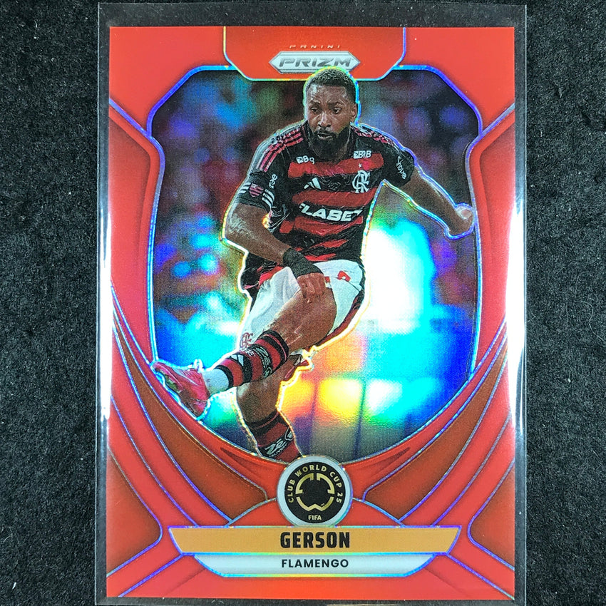 2025 Prizm FIFA Club World Cup GERSON Red /199 #105