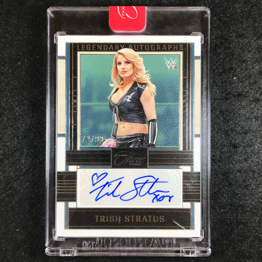 2024 Three Count WWE TRISH STRATUS Legendary Autographs Base 72/99