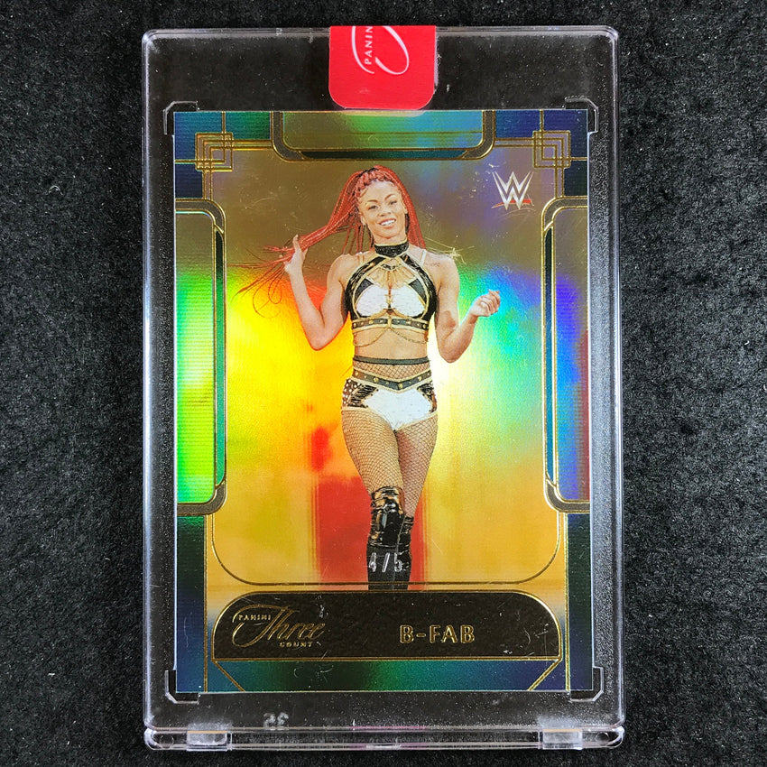 2024 Three Count WWE B-FAB Base Green 4/5 #97