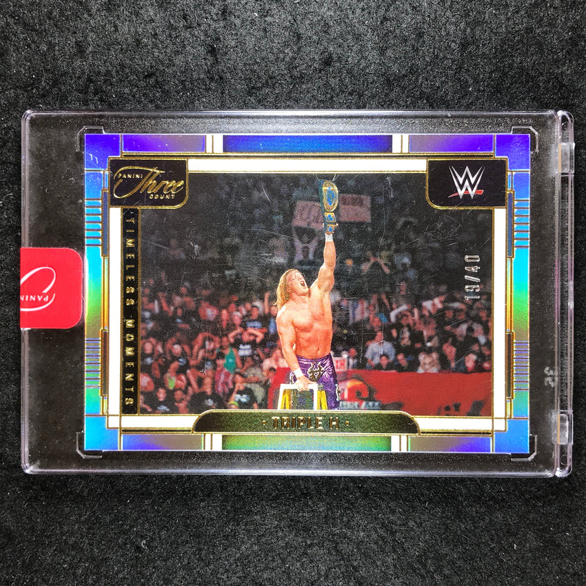 2024 Three Count WWE TRIPLE H Base Timeless Moments 19/40 #171