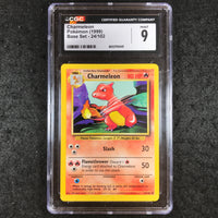 CGC 9 Charmeleon - 24/102 - 1999 Base Set Unlimited 049