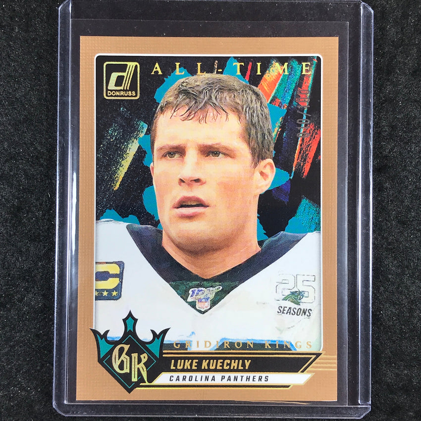 2024 Donruss Football LUKE KUECHLY All-Time Gridiron Kings Studio Series 10/100