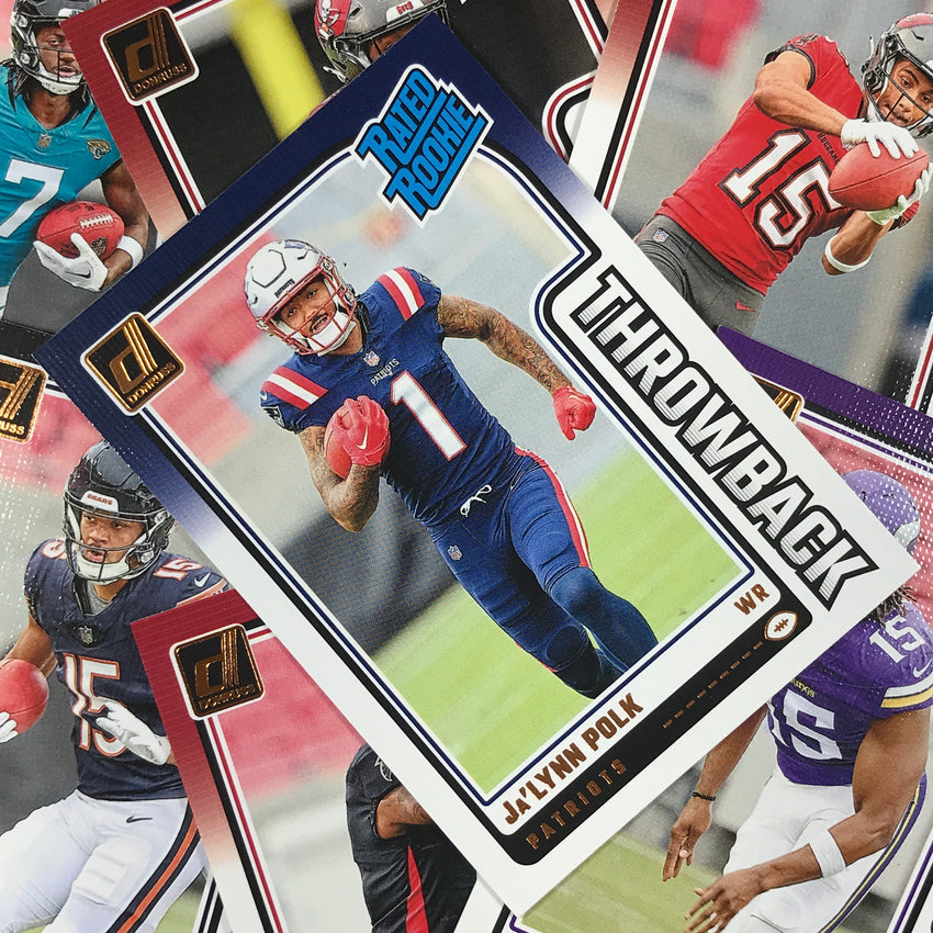 2024 Donruss Football JAYLEN WRIGHT Rated Rookies Throwback #17